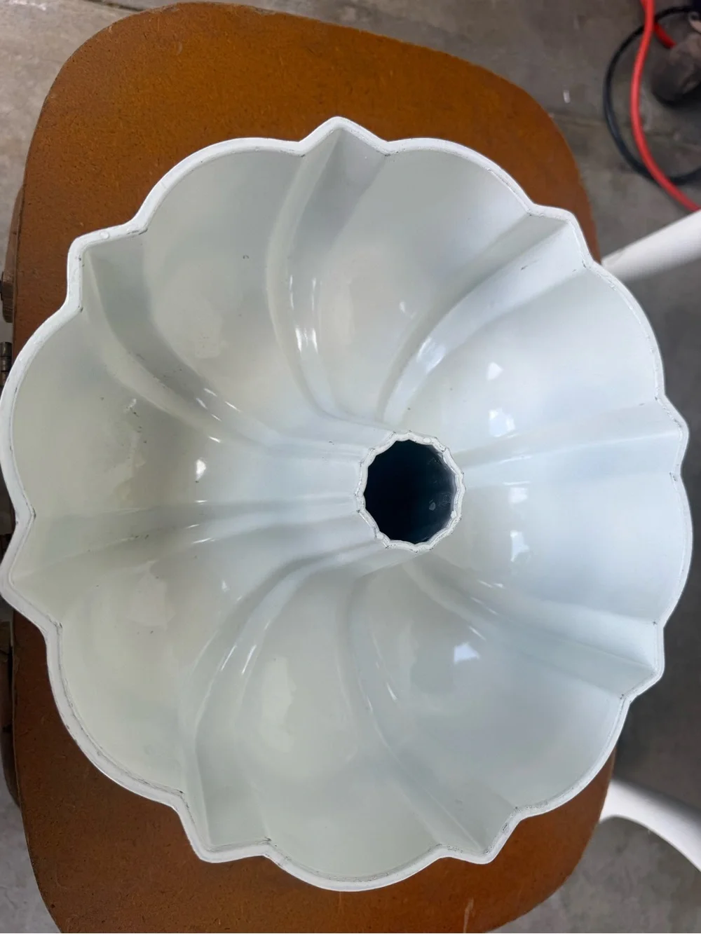 Heavy-Duty Silver Bundt Cake Mold by Reproduction Products